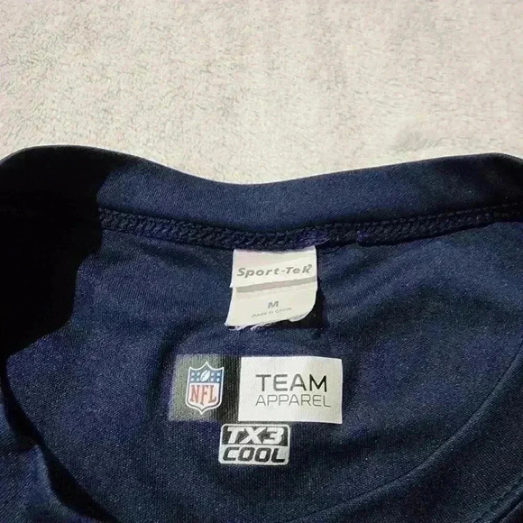 NFL Men's Blue LA Rams Athletic Shirt Size Medium - Picture 4 of 8